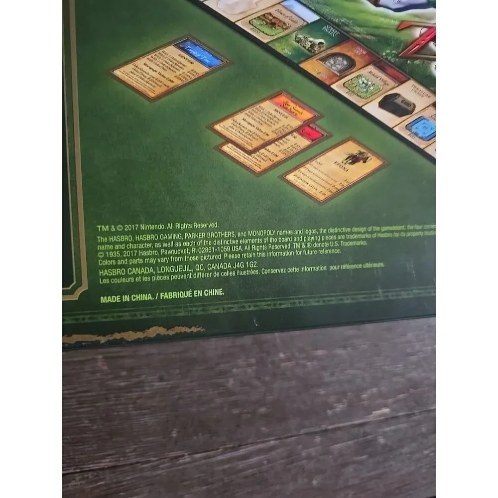 Monopoly never played